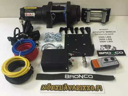 Bronco 2500lbs GenII vinsch - ATV & UTV Vinschpaket - 1951 - 2