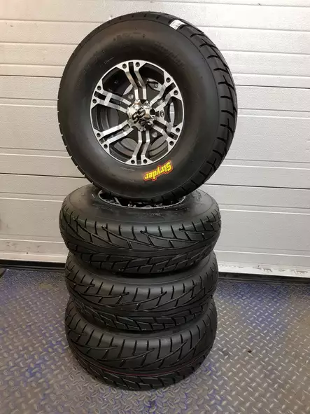 CST Stryder 25" & ITP SS212 12" 4x110 - ATV / UTV Däckpaket med fälgar - 157126 - 1