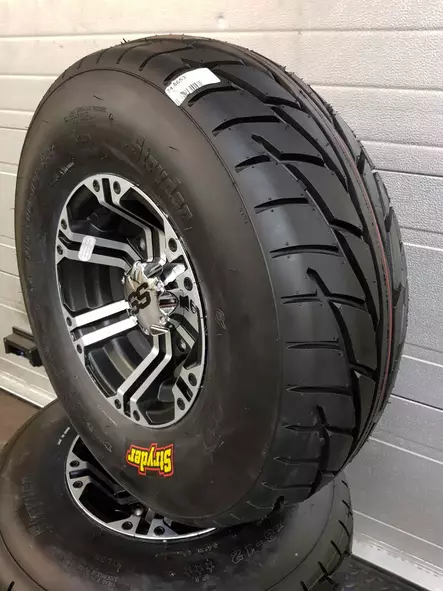 CST Stryder 25" & ITP SS212 12" 4x110 - ATV / UTV Däckpaket med fälgar - 157126 - 2